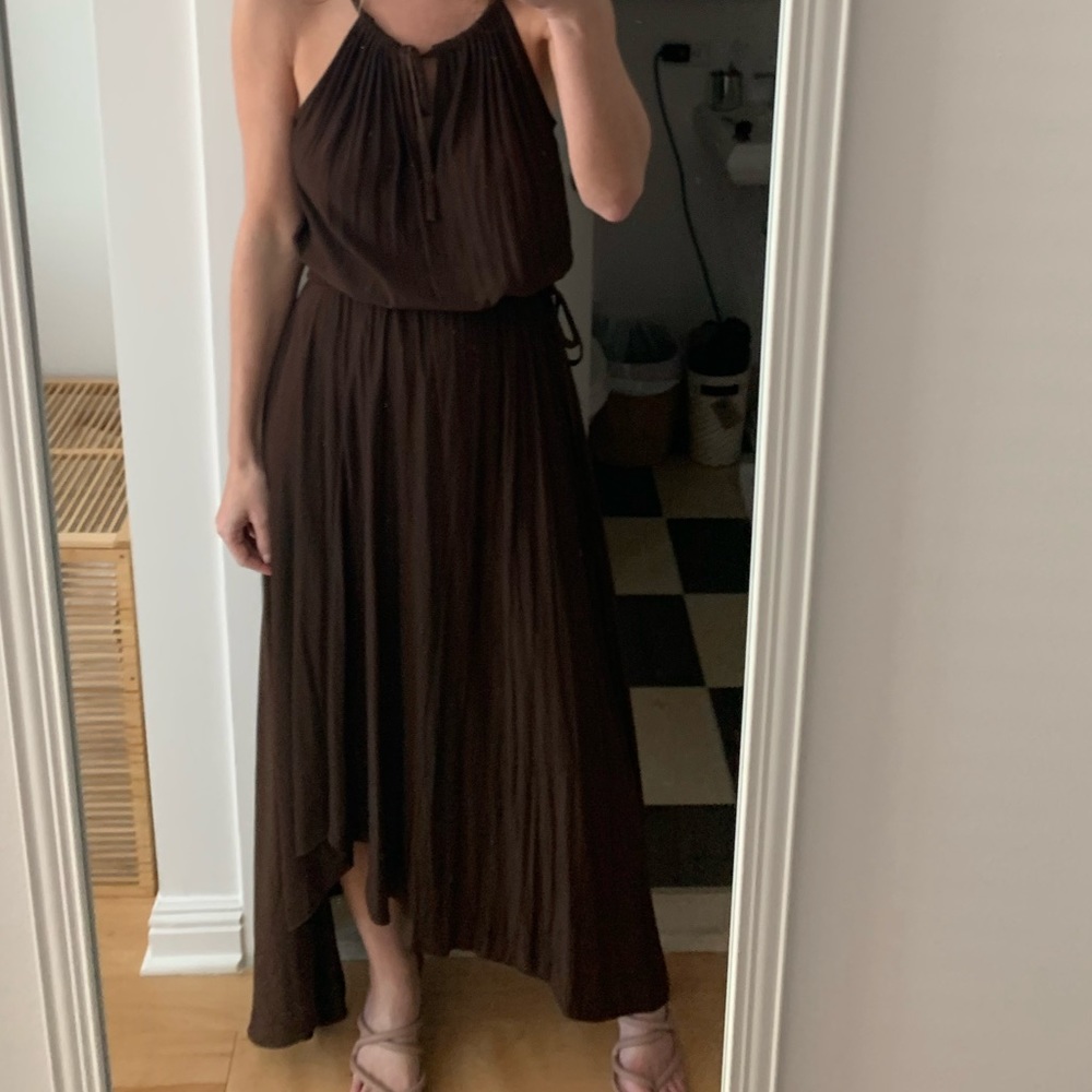 Calypso St Barth Brown Maxi Dress
